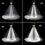 Spot encastré au plafond "ROMI" 7W - Zoom - Puce OSRAM - 2700K