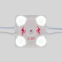 Module LED carré pour enseignes lumineuses - 3,6W - 220V AC - IP65 - 165º - 6000K