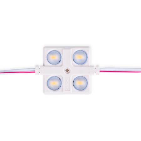 Module LED carré pour enseignes lumineuses - 2W - 12V - IP65 - 160º - 3000K