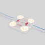 Module LED carré pour signalisation - 3,6W - 220V AC - IP65 - 165º.
