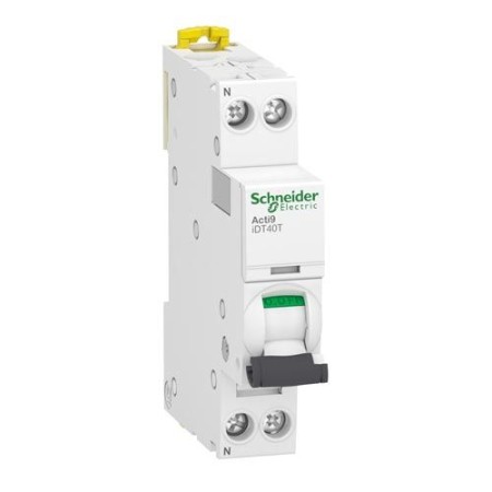 Disjoncteur Schneider 40A courbe C  Acti9 iDT40T modulaire