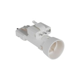 Douille E27 et fiche DCL e27 vis polypropylène blanc