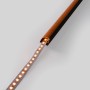 Profilé de bande LED en surface pour angles - Avec diffuseur - Kit complet - 15,8x15,8mm - Bande LED ≤10 mm - 1 mètre