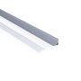 Profilé de bande LED en surface pour angles - Avec diffuseur - Kit complet - 15,8x15,8mm - Bande LED ≤10 mm - 1 mètre