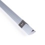 Profilé de bande LED en surface pour angles - Avec diffuseur - Kit complet - 15,8x15,8mm - Bande LED ≤10 mm - 1 mètre