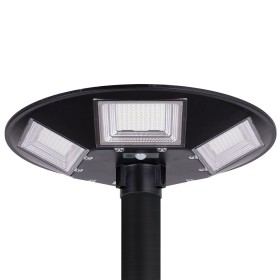Luminaire LED Solaire 150W 15000Lm avec détecteur de mouvement IP67 Panneau : 6V 18W Batterie : 3,2V 15000MaH