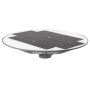 Luminaire LED Solaire 150W 15000Lm avec détecteur de mouvement IP67 Panneau : 6V 18W Batterie : 3,2V 15000MaH Gris