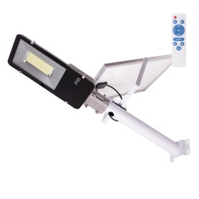 Lampadaire LED Solaire 200W - Télécommande - Dimmable - Panneau: 6V 200W - Batterie: 3,2V 20000MaH
