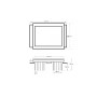 Module optique LED Bridgelux 40 W 5 400 lm pour lampadaire 60 000 h