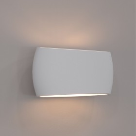 Applique murale en plâtre "DUNA" - Up & Down - 300 mm - E27