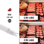 Tube LED T8 60cm spécial boucheries 9W