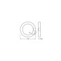 Tube LED T9 Ledvance/Osram G10q 12W 1320Lm 4000K 120º IP20