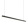 Luminaire linéaire LED Philips 2835 150cm 50W 4000K IP40 finition noire