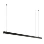 Luminaire linéaire LED Philips 2835 150cm 50W 4000K IP40 finition noire