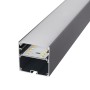 Luminaire linéaire LED Philips 2835 150cm 50W 4000K IP40 finition noire