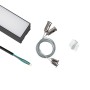 Luminaire linéaire LED Philips 2835 150cm 50W 4000K IP40 finition noire