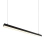 Luminaire Linéaire LED Philips 2835 120Cm 40W 3233Lm 2700ºK IP40 Finition Noire [1916-NSLNL1200MM-P-WW]