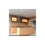 Plaque LED 18W 1800lm CCT 3000K-6000K Circulaire IP20