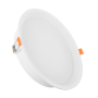 Spot Downlight LED encastrable rond 24W 140Lm/W Driver LIFUD sans scintillement