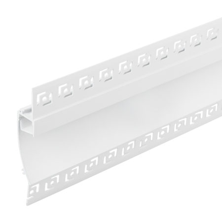 Profilé Aluminium 2 Mètres Plâtre/Pladur Intégration Murale 18,5X15,5