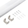Réglette LED intégrée 120cm 40W 4000Lm IP65 6500K 120º