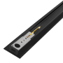 Rail Encastrable Monophasé pour Spots LED 2M Noir