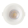 Spot LED Downlight encastrable rond 8 W 750 lm - CCT réglable sur 3 températures différentes de 3000-6500ºK - 60° IP44