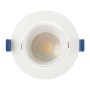 Spot LED Downlight encastrable rond 8W 750 lm - CCT réglable sur 3 températures différentes de 3000-6500ºK - IP20