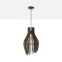 Lampe suspendue en bois "HUNTEL" - Ø 30cm - E27