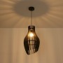 Lampe suspendue en bois "HUNTEL" - Ø 30cm - E27