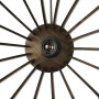 Lampe suspendue en bois "HUNTEL" - Ø 30cm - E27