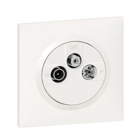 LEGRAND Dooxie Prise TV - R - SAT blanc complet