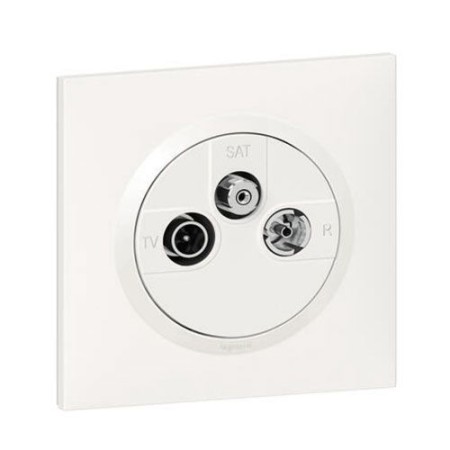 LEGRAND Dooxie Prise TV - R - SAT blanc complet