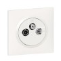 LEGRAND Dooxie Prise TV - R - SAT blanc complet