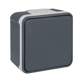 EUROHM Oxxo Bouton poussoir étanche complet anthracite IP55