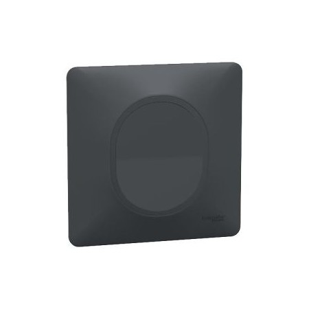 SCHNEIDER Ovalis Interrupteur va et vient anthracite complet