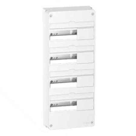 SCHNEIDER Resi9 Tableau électrique nu 4 rangées 13 modules