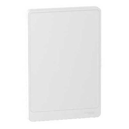 SCHNEIDER Resi9 Porte Styl blanche pour tableau électrique 4 rangées 13 modules