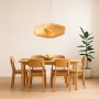 Lampe suspendue en osier "NIDO" - E27