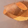 Lampe suspendue en osier "NIDO" - E27