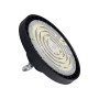Cloche LED industrielle UFO - CCT réglable de 4000-5700ºK - 200W - Pilote LIFUD - Angle sélectionnable 110º/90º/70º - IP65