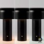 Lampe de table portable LED CCT réglable sur 3 températures différentes de 3000-6000ºK - Tactile - Ø125 mm