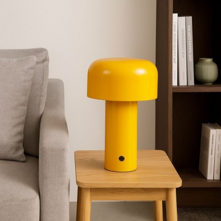 Lampe de table portable LED CCT réglable sur 3 températures différentes de 3000-6000ºK - Tactile - Ø125 mm