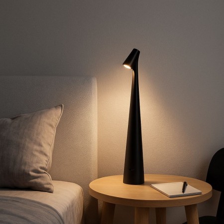 Lampe de table LED portable - Tactile - 3000K