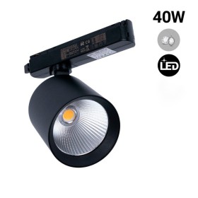 Spot LED sur rail monophasé - 40W - Bijouteries - Driver Philips Xitanium