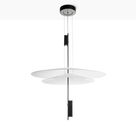 Suspension design "HERON" - Discos - 15W - Blanc chaud 2800K