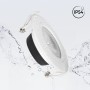 Spot LED encastrable rond extérieur - 7W - CCT réglable sur 3 températures de 3000-6000ºK - 630lm - Découpe Ø70mm - IP54