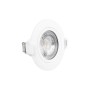 Spot LED encastrable rond pour intérieur - 7W - CCT réglable de 3000K à 6000ºK - DIMMABLE TRIAC - 630lm - Coupe Ø 70mm - IP20