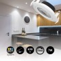 Spot LED encastrable rond pour intérieur - 7W - CCT réglable de 3000K à 6000ºK - DIMMABLE TRIAC - 630lm - Coupe Ø 70mm - IP20