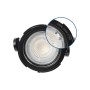 Spot encastrable LED rond CCT réglable sur 3 températures de 2700-4000ºK - 6W - Dimmable TRIAC - Ø68mm - IP65 - Blanc